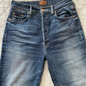 MOTHER JEANS -THE TRIPPER ANKLE FRAY SIZE 30